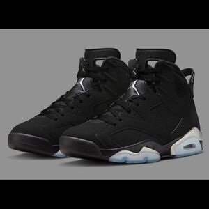 Jordan 6 Retro Chrome Size 6